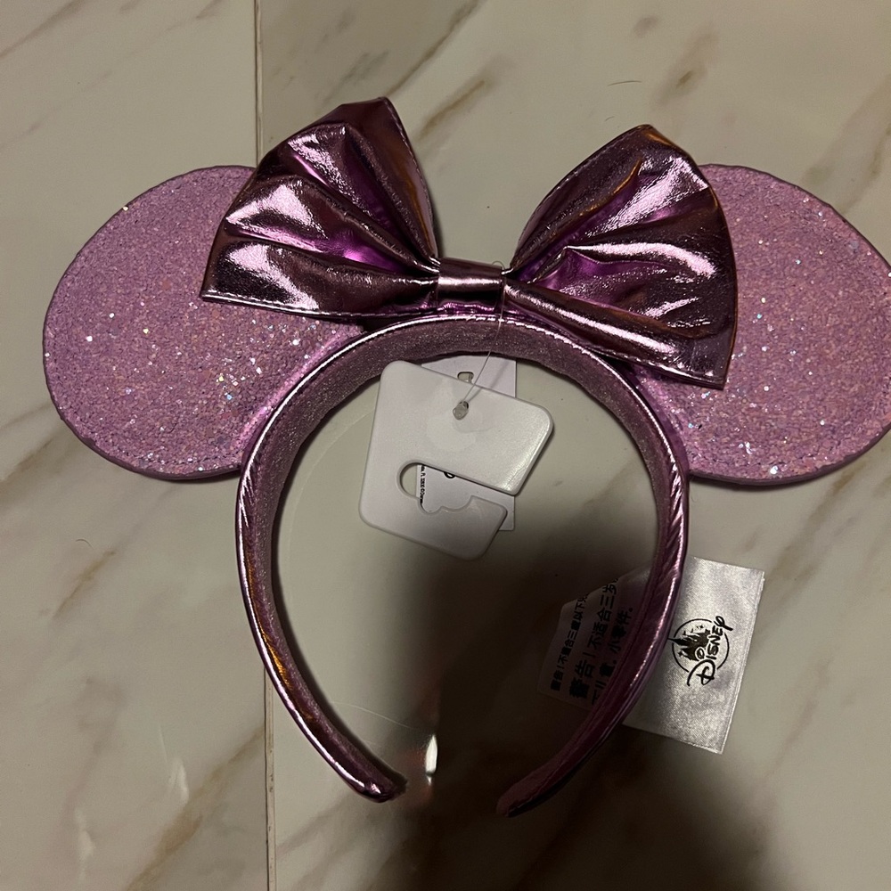Lilac Disney ears nwt
